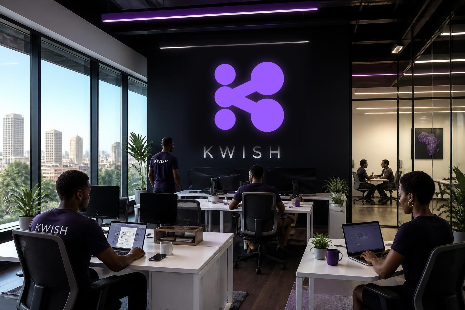 Kwish delivery team at work